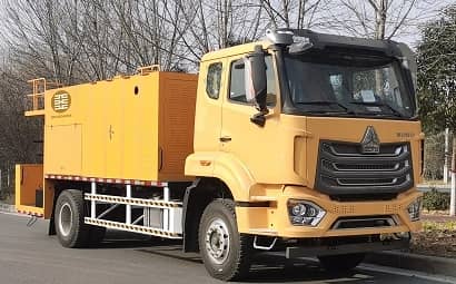 indonesia 6m3 slurry sealing truck